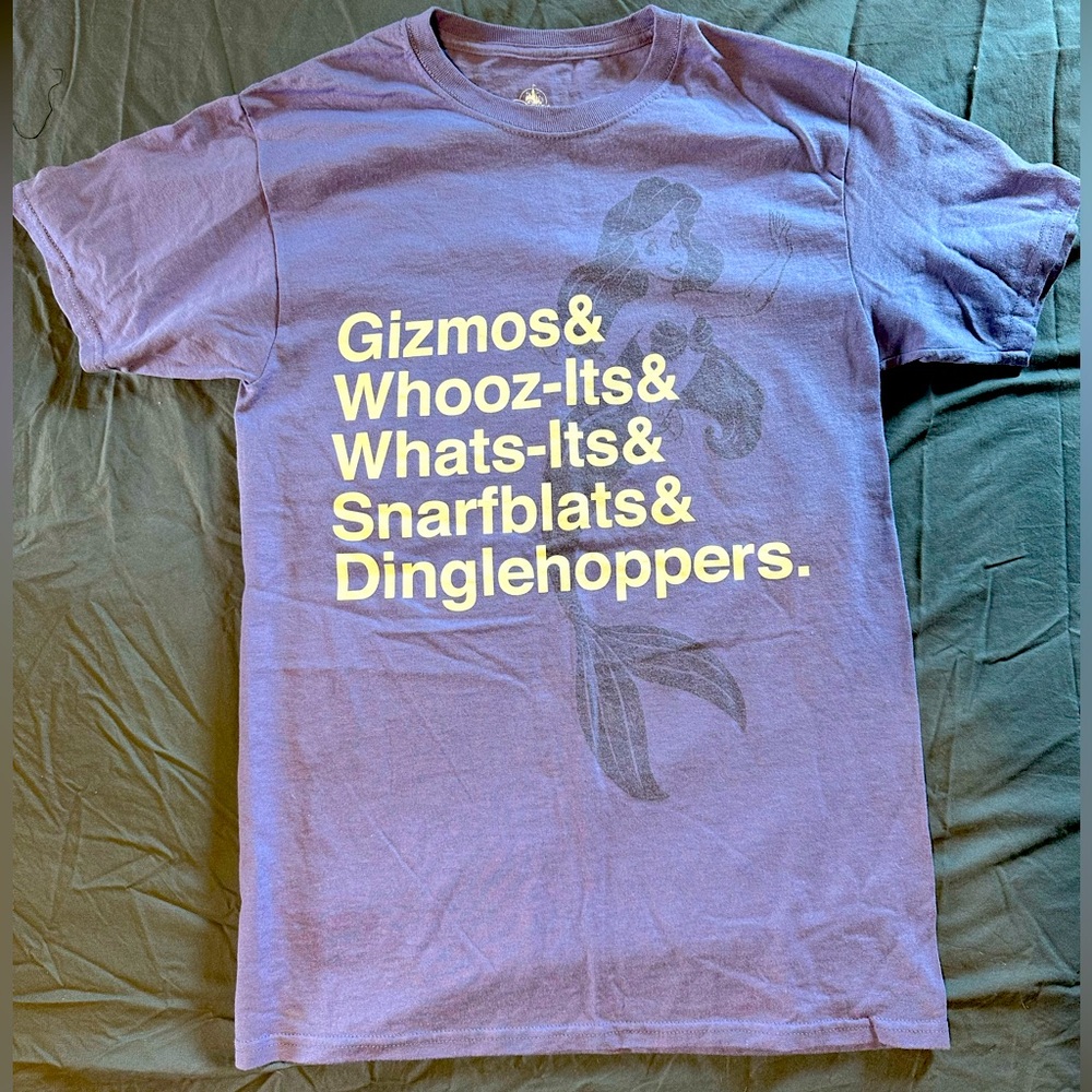 Little Mermaid T-Shirt - Gizmos, Whooz Its, Whats Its, Snarfblats,Dinglehoppers